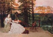 Woman of Frankfurt Gustave Courbet